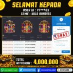 JACKPOT SLOT GACOR MAIN WILD BANDITO 28 MARET 2026
