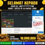 JACKPOT SLOT GACOR MAIN GATES OF OLYMPUS 1000 29 MARET 2026