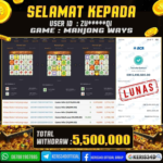 JACKPOT SLOT GACOR MAIN MAHJONG WAYS 18 MARET 2026