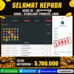 JACKPOT SLOT GACOR MAIN STARLIGHT PRINCESS 1000 01 APRIL 2026