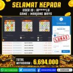 JACKPOT SLOT GACOR MAIN MAHJONG WAYS 29 APRIL 2026